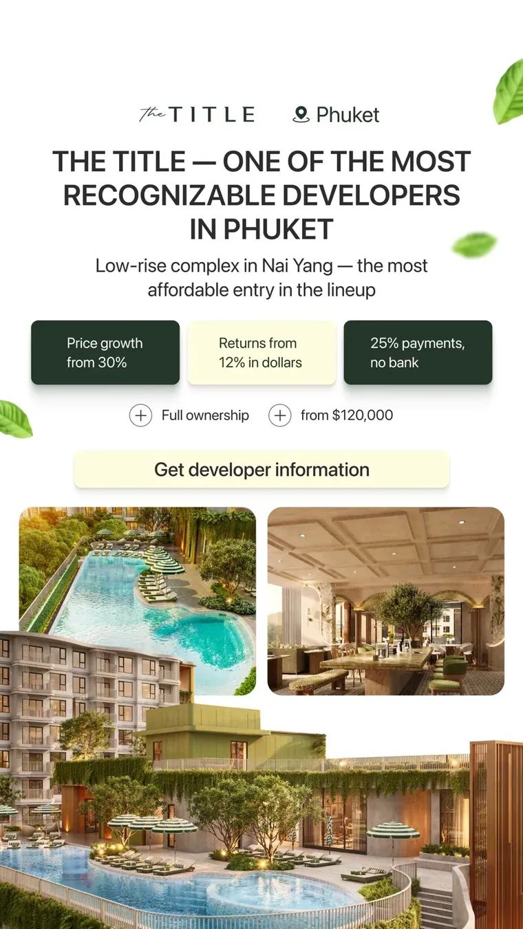 Story creative of a developer in Phuket